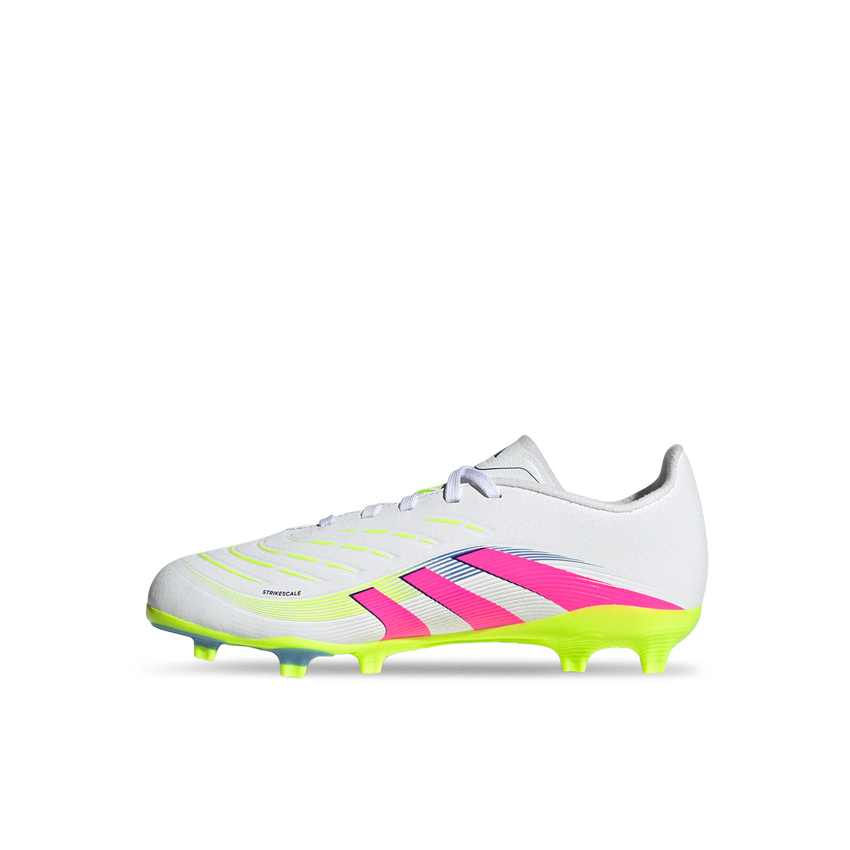 ADIDAS PREDATOR LEAGUE FG/MG J - FTWR WHITE/LUCID PINK/LUCID LEMON