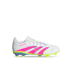 ADIDAS PREDATOR LEAGUE FG/MG J - FTWR WHITE/LUCID PINK/LUCID LEMON