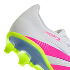 ADIDAS PREDATOR LEAGUE FG/MG J - FTWR WHITE/LUCID PINK/LUCID LEMON