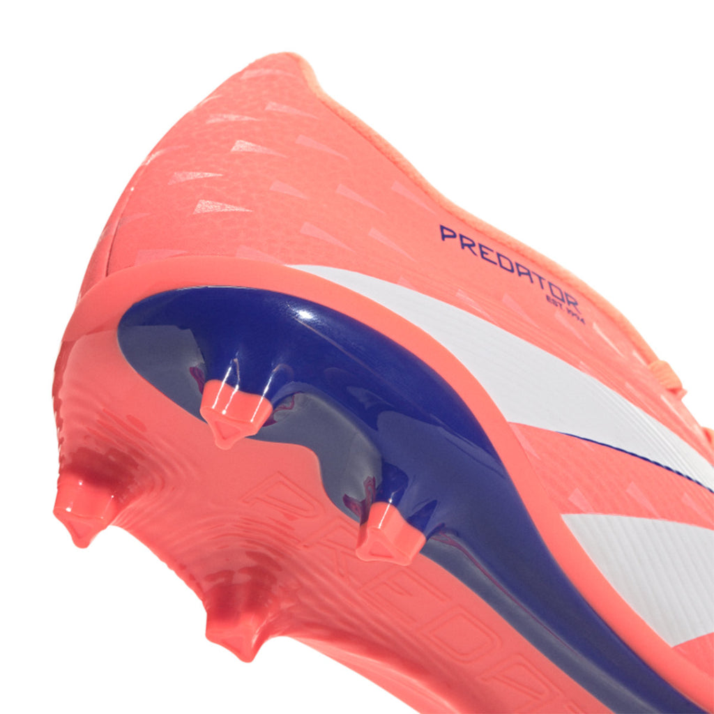 ADIDAS PREDATOR LEAGUE FG/MG J - SIGNAL CORAL/FTWR WHITE/BEAM ORANGE
