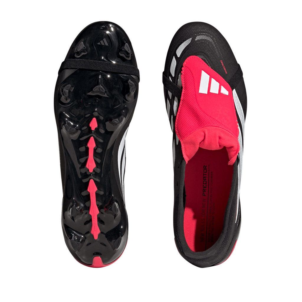 ADIDAS PREDATOR LEAGUE FT FG - CORE BLACK/FTWR WHITE/LUCID RED