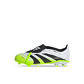 ADIDAS PREDATOR LEAGUE FT FG/MG J - FTWR WHITE/CORE BLACK/LUCID LEMON