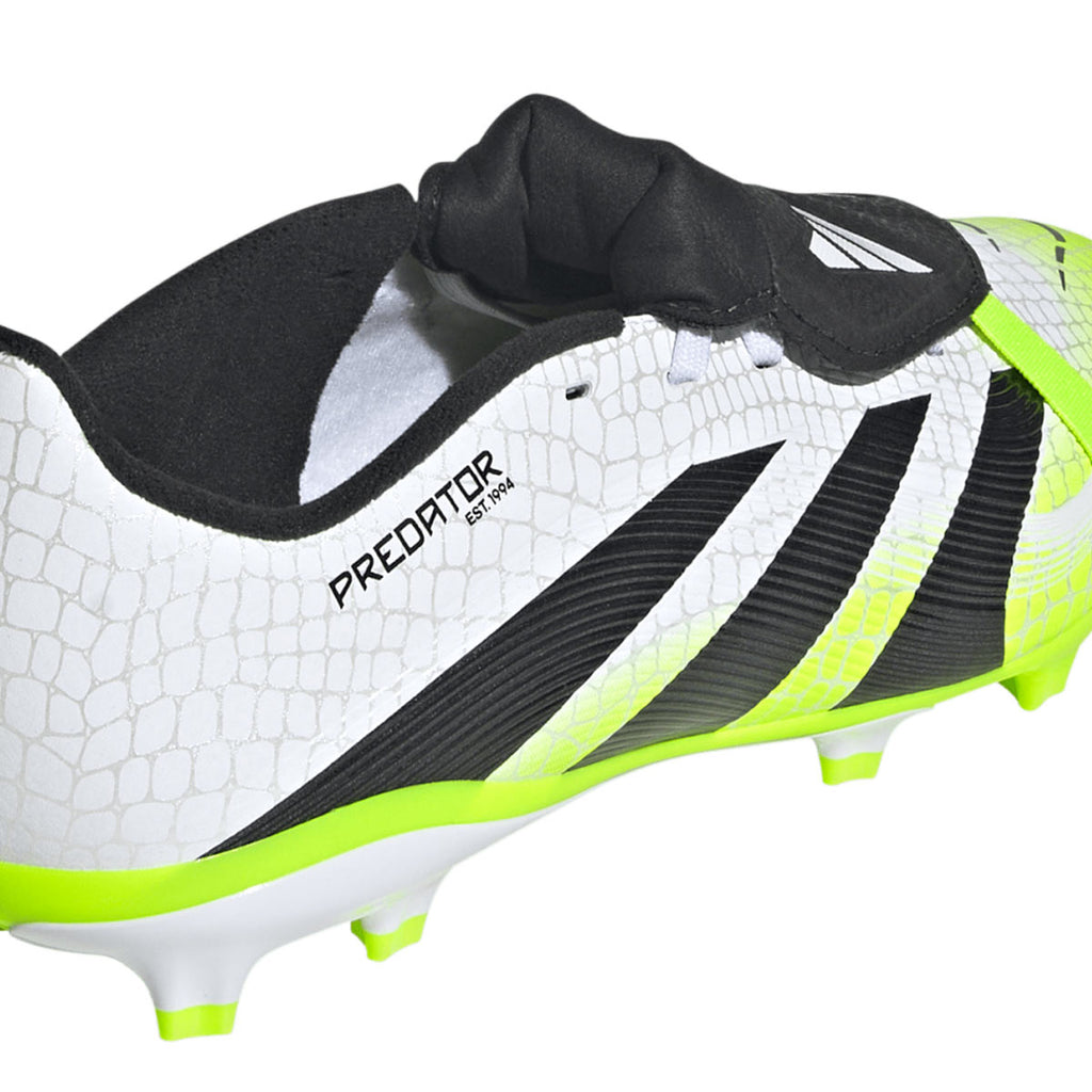 ADIDAS PREDATOR LEAGUE FT FG/MG J - FTWR WHITE/CORE BLACK/LUCID LEMON
