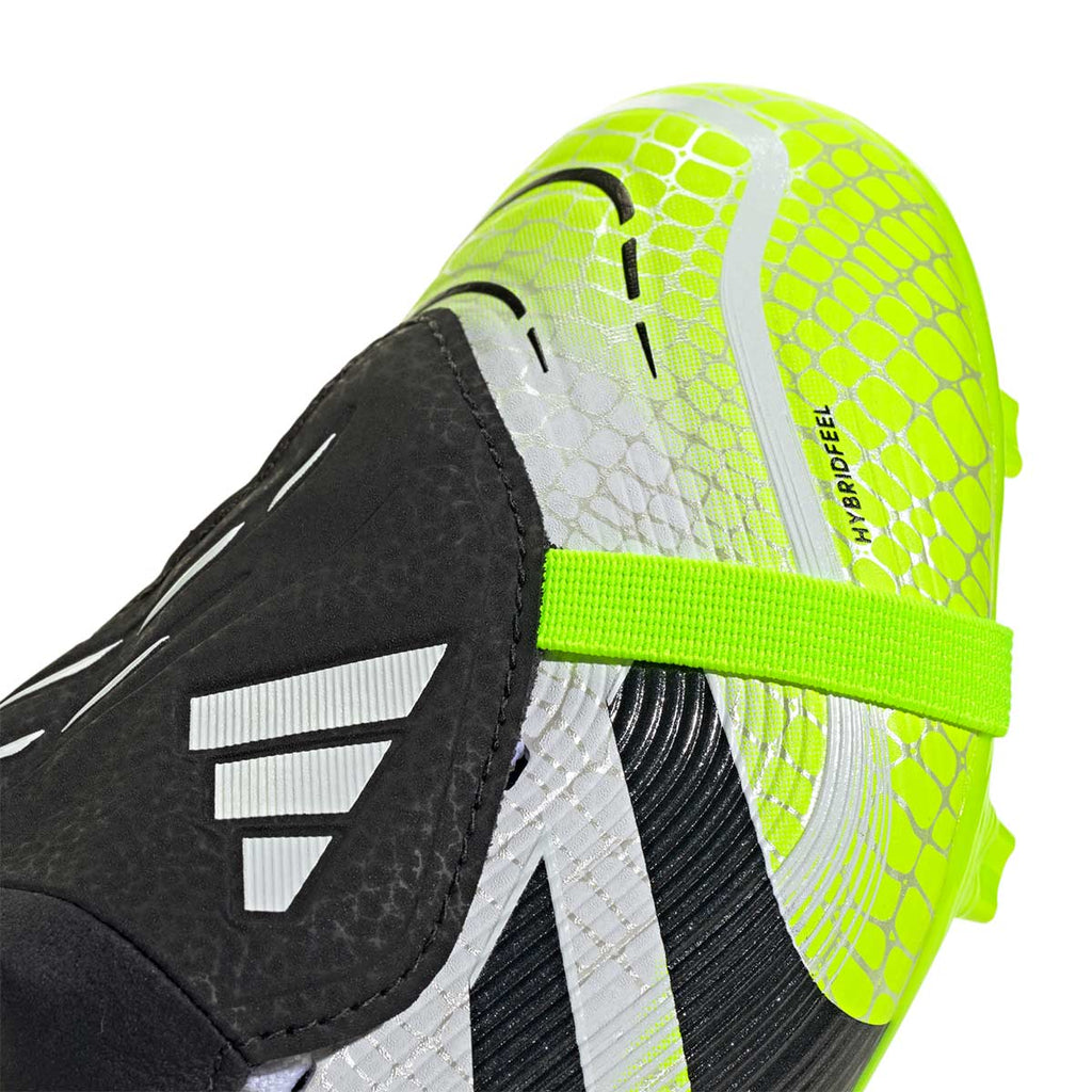 ADIDAS PREDATOR LEAGUE FT FG/MG J - FTWR WHITE/CORE BLACK/LUCID LEMON
