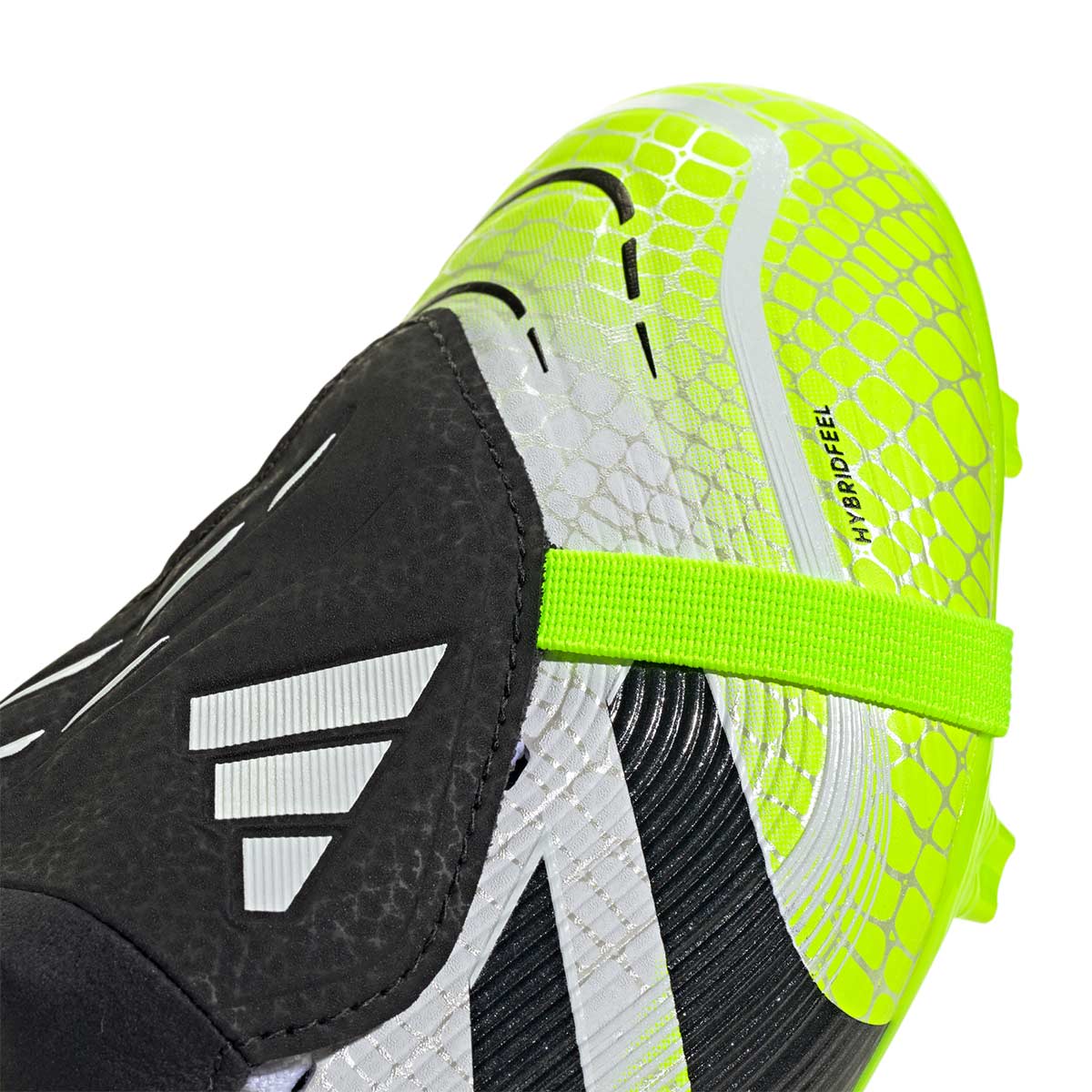 ADIDAS PREDATOR LEAGUE FT FG/MG J - FTWR WHITE/CORE BLACK/LUCID LEMON