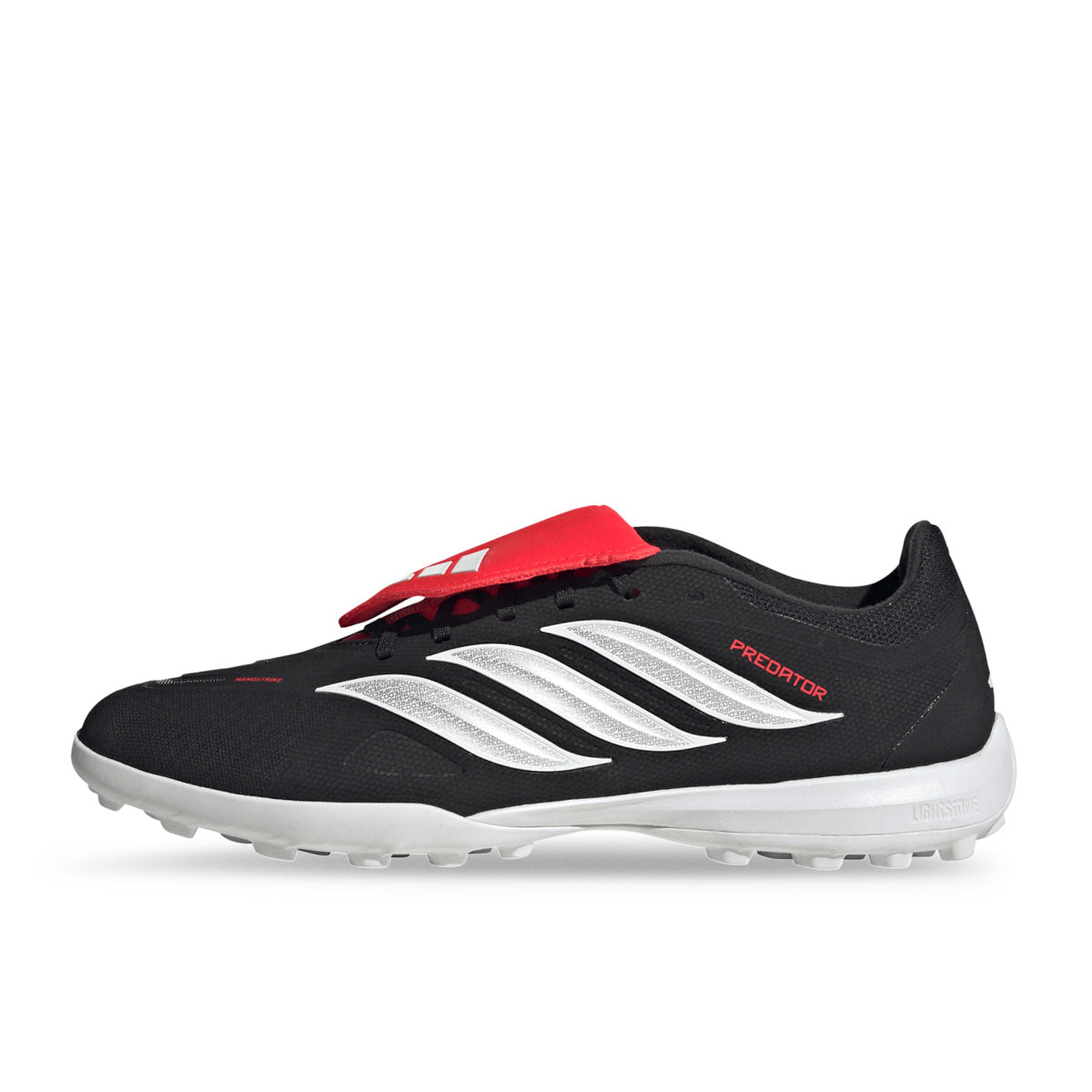 ADIDAS PREDATOR LEAGUE FT TF - CORE BLACK/FTWR WHITE/LUCID RED
