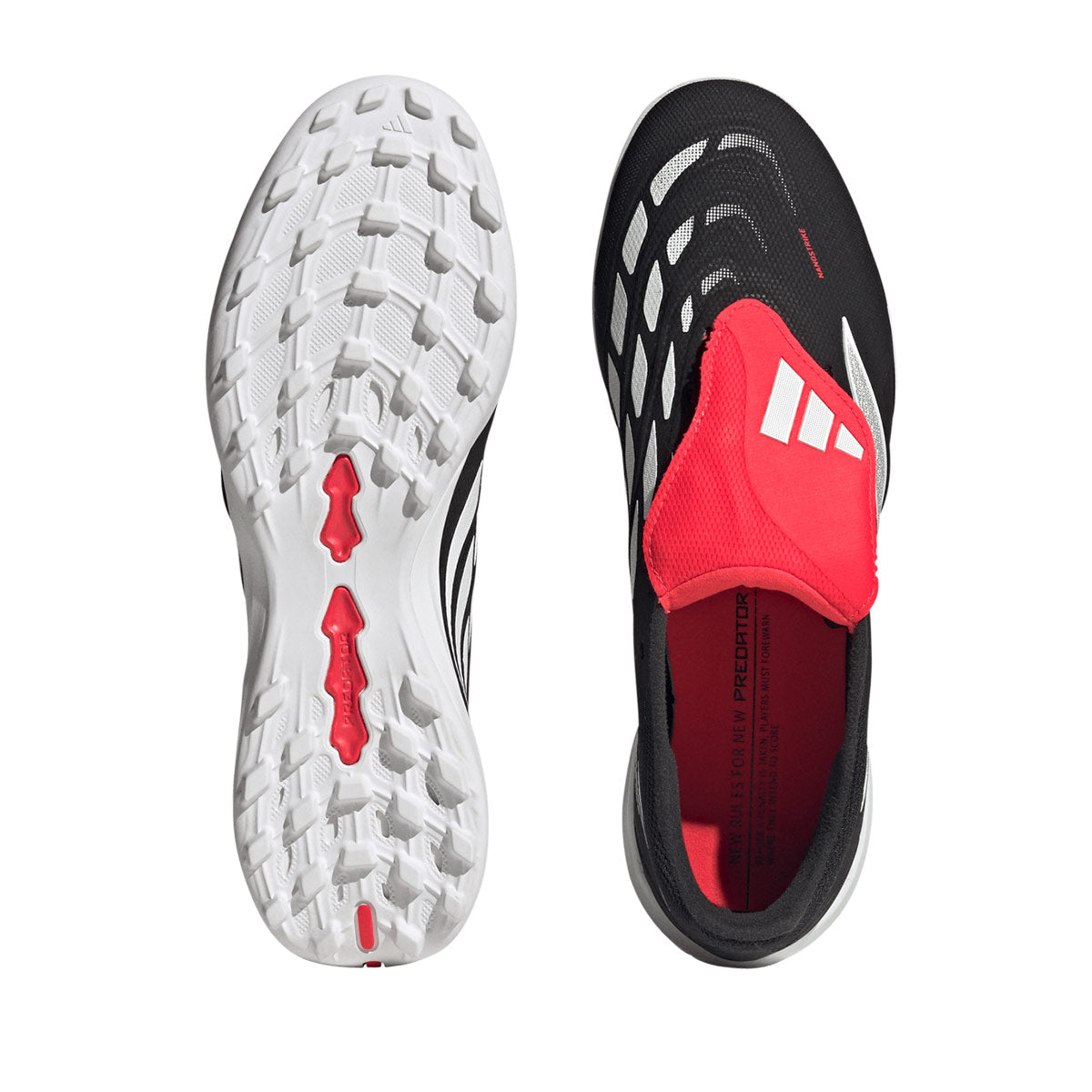 ADIDAS PREDATOR LEAGUE FT TF - CORE BLACK/FTWR WHITE/LUCID RED
