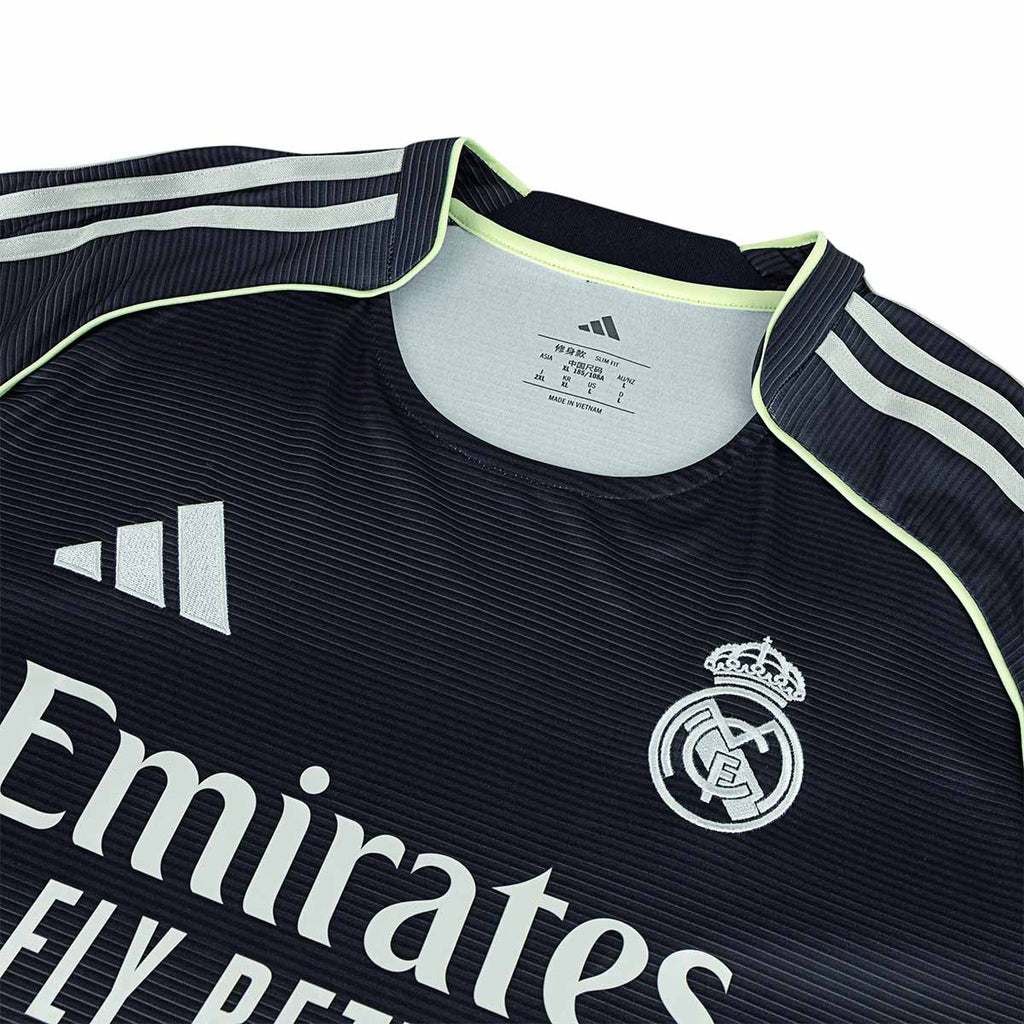 ADIDAS REAL MADRID 2025/2026 AWAY KIDS JERSEY - LEGEND INK