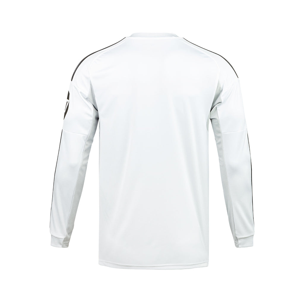 ADIDAS REAL MADRID 2025/2026 HOME REPLICA LONG SLEEVE JERSEY - WHITE