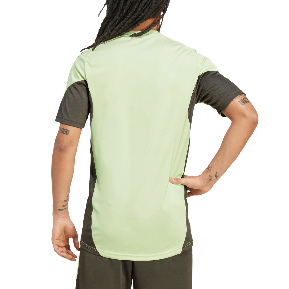ADIDAS REAL MADRID 2025/2026 TRAINING JERSEY - ALMOST LIME