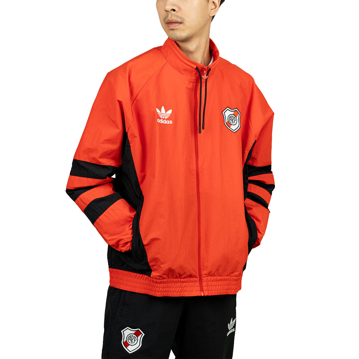 ADIDAS RIVER PLATE 1994 TRACK TOP - RED/BLACK