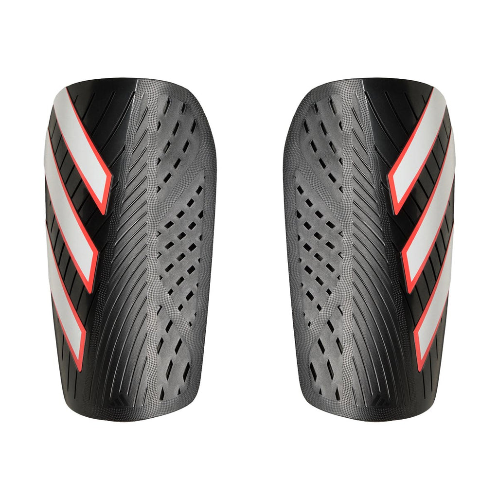 ADIDAS TIRO CLUB SHIN GUARDS - BLACK/WHITE/LUCID RED