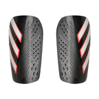 ADIDAS TIRO CLUB SHIN GUARDS - BLACK/WHITE/LUCID RED