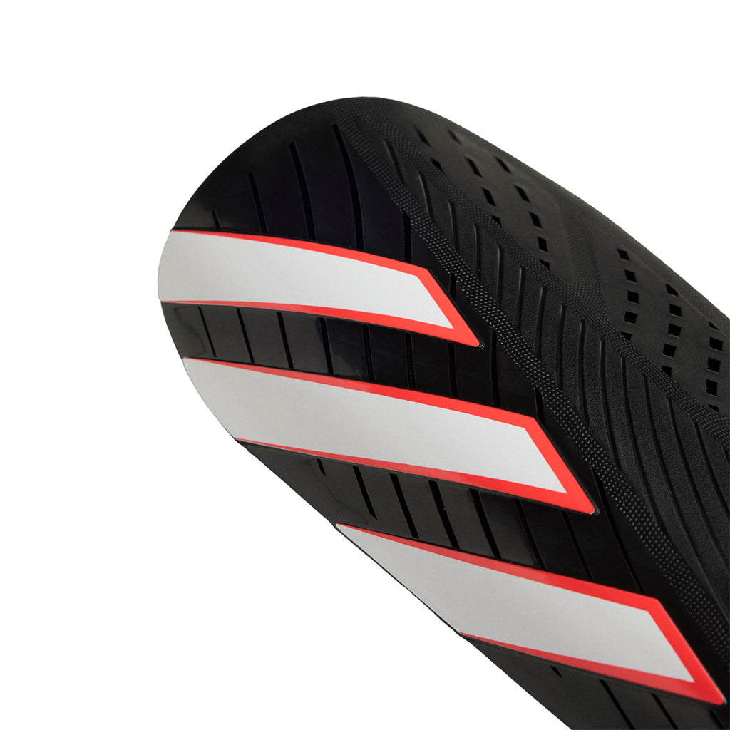 ADIDAS TIRO CLUB SHIN GUARDS - BLACK/WHITE/LUCID RED