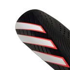 ADIDAS TIRO CLUB SHIN GUARDS - BLACK/WHITE/LUCID RED
