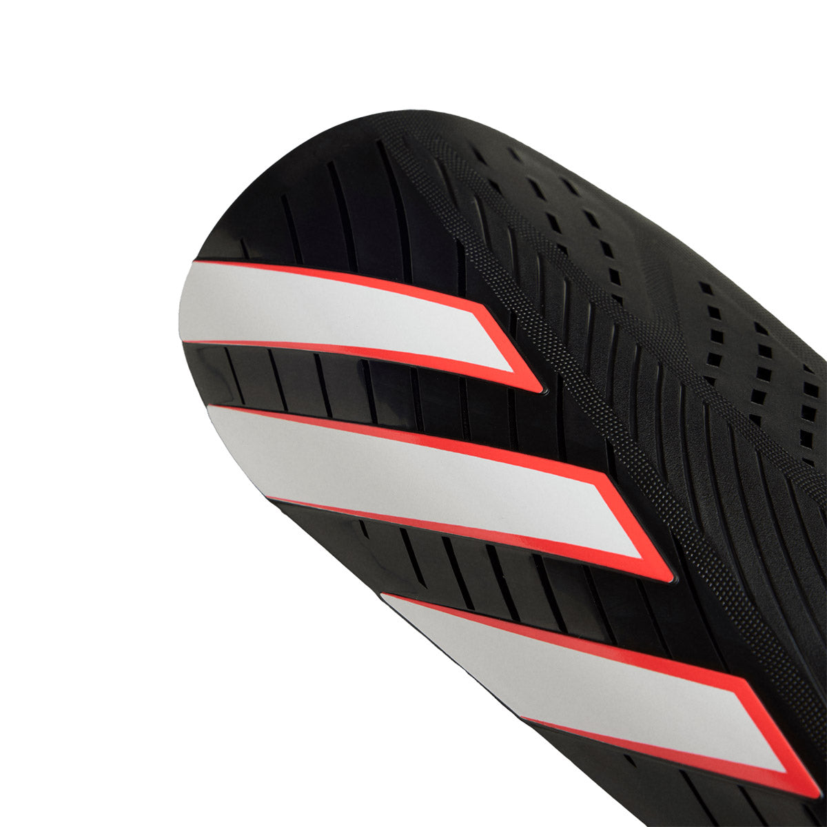 ADIDAS TIRO CLUB SHIN GUARDS - BLACK/WHITE/LUCID RED