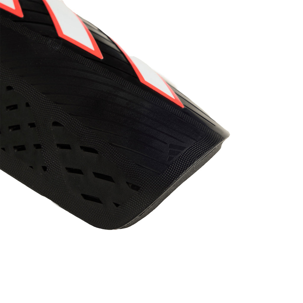 ADIDAS TIRO CLUB SHIN GUARDS - BLACK/WHITE/LUCID RED