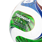 ADIDAS TRIONDA LEAGUE BALL - WHITE BLUE/POWER RED/AMAZON GREEN
