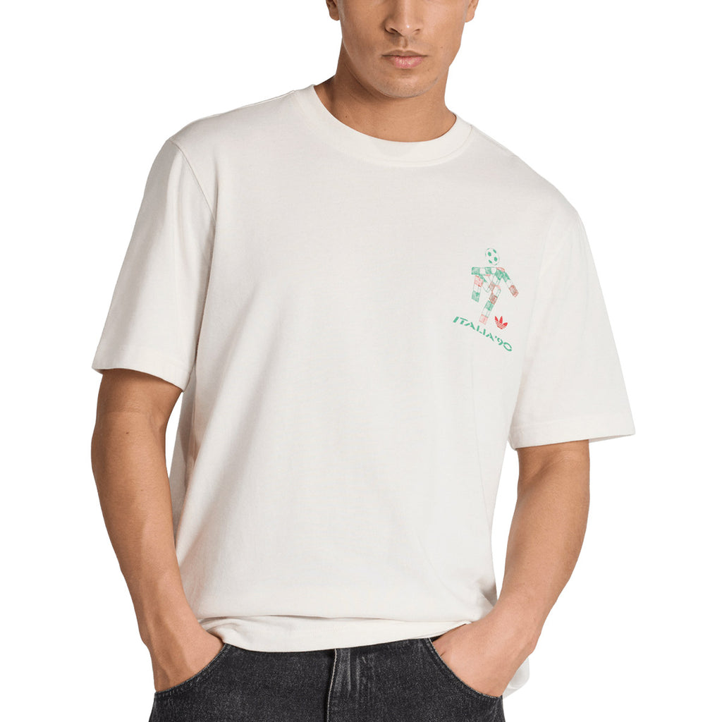 ADIDAS WORLD CUP 2026 CIAO MASCOT TEE - CLOUD WHITE