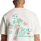 ADIDAS WORLD CUP 2026 CIAO MASCOT TEE - CLOUD WHITE