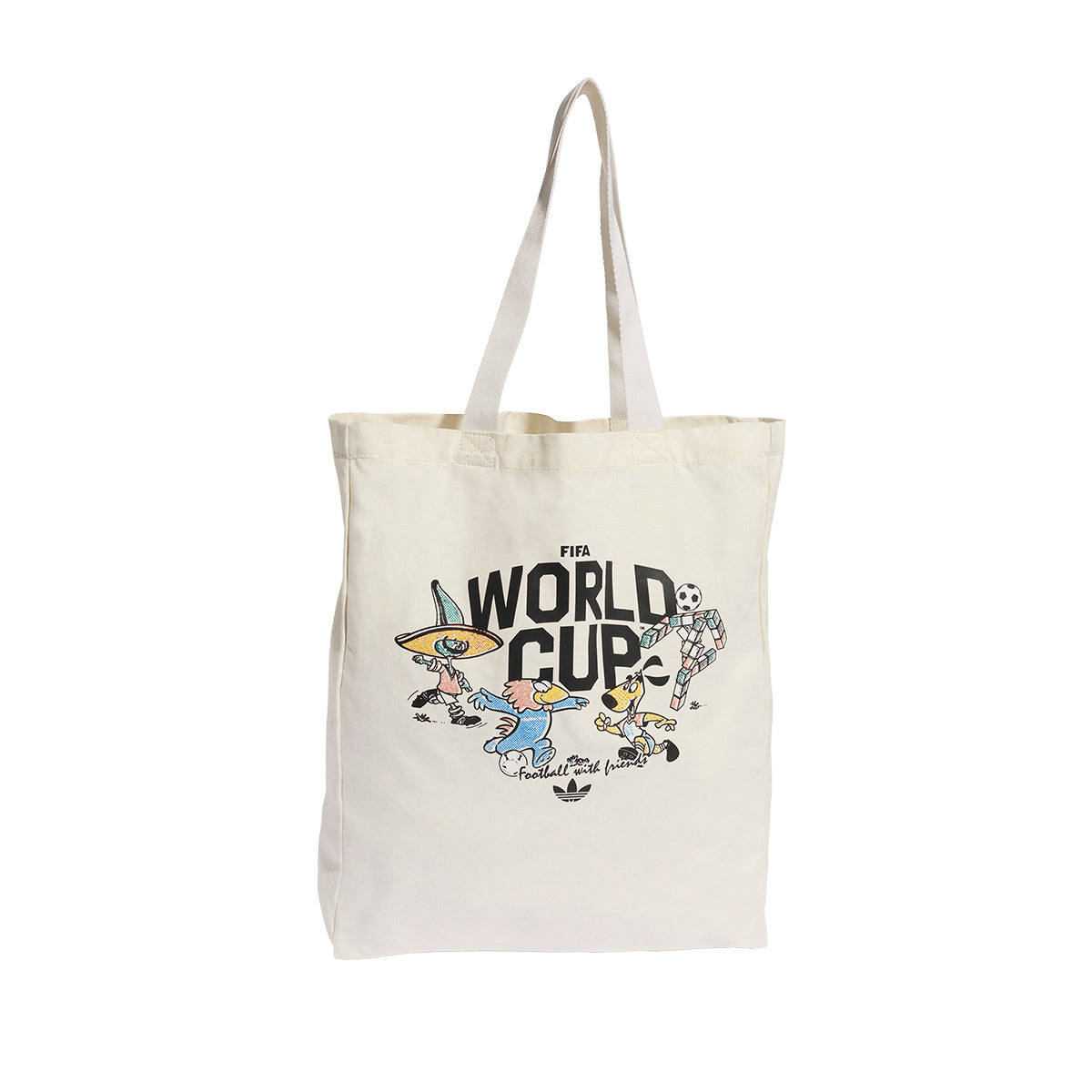 ADIDAS WORLD CUP 2026 MASCOT TOTE BAG - CLOUD WHITE