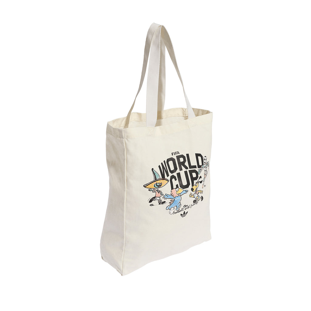 ADIDAS WORLD CUP 2026 MASCOT TOTE BAG - CLOUD WHITE