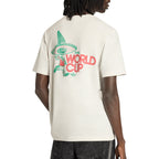 ADIDAS WORLD CUP 2026 PIQUE MASCOT TEE - CLOUD WHITE