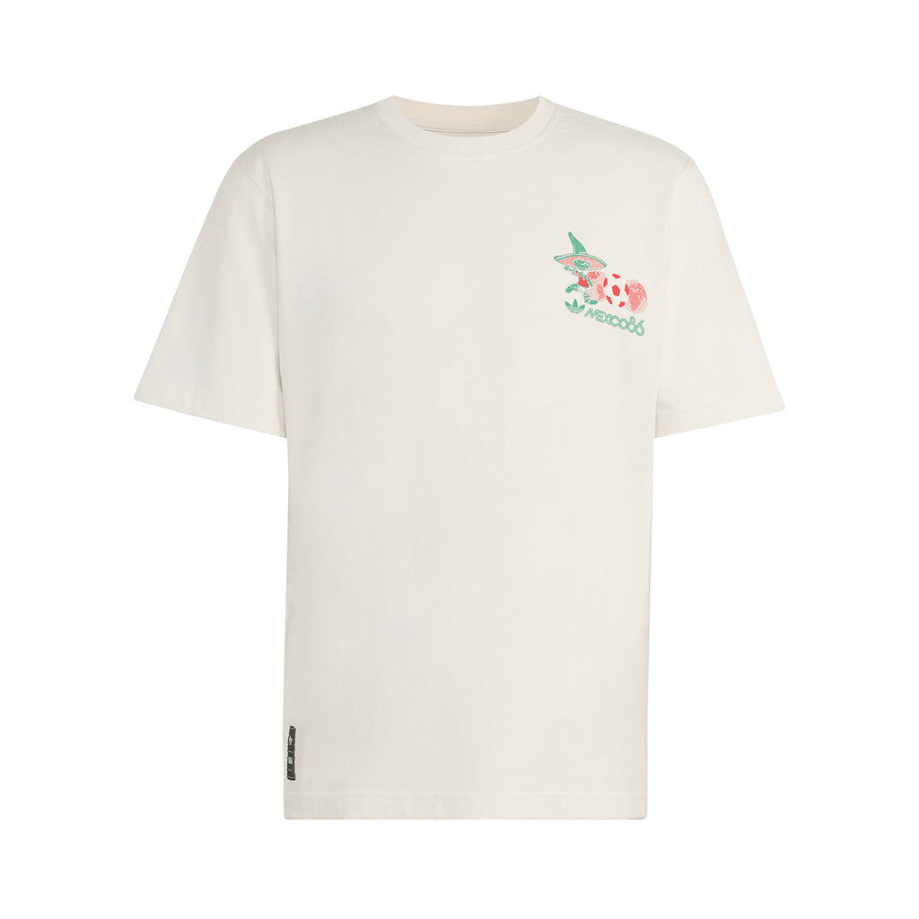 ADIDAS WORLD CUP 2026 PIQUE MASCOT TEE - CLOUD WHITE