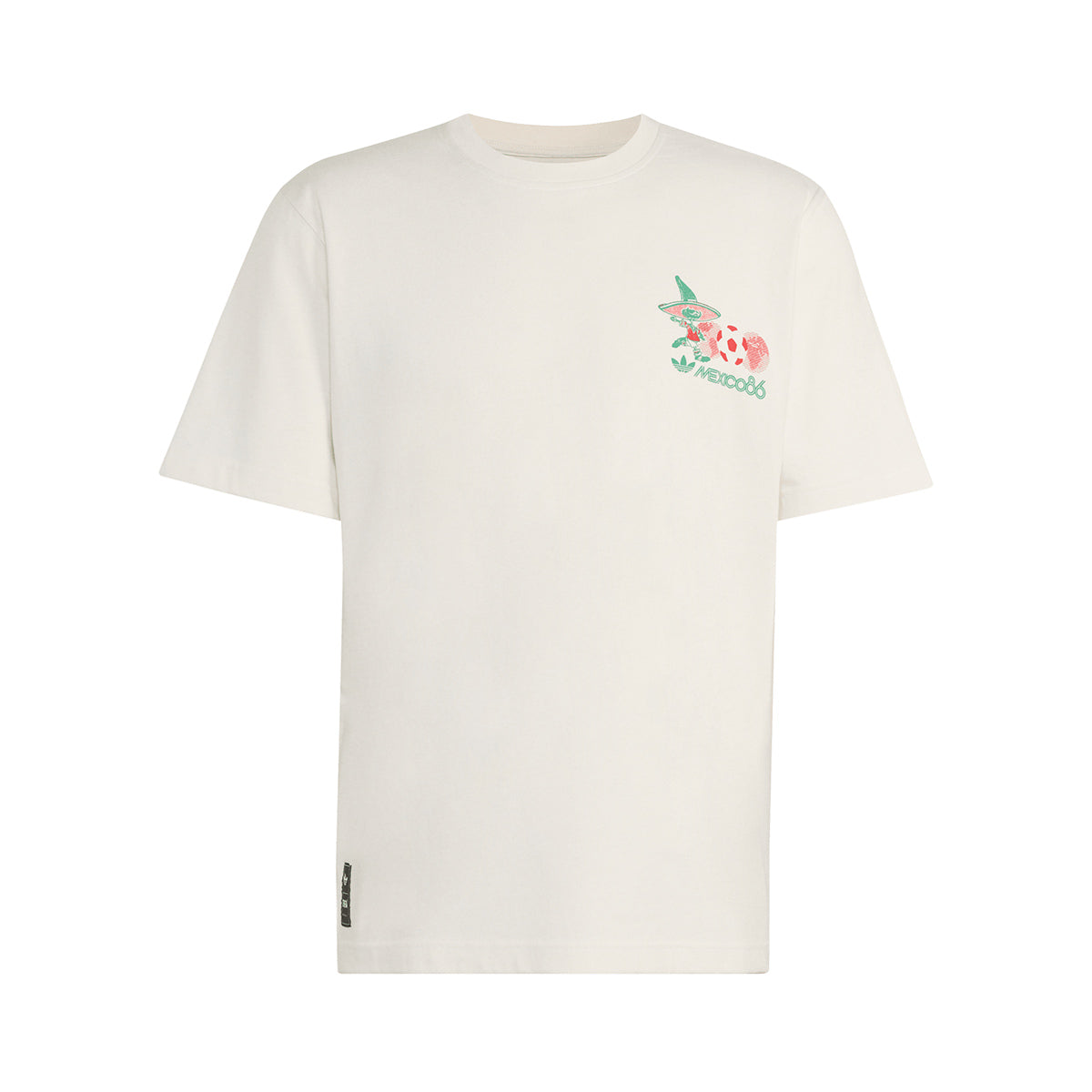 ADIDAS WORLD CUP 2026 PIQUE MASCOT TEE - CLOUD WHITE