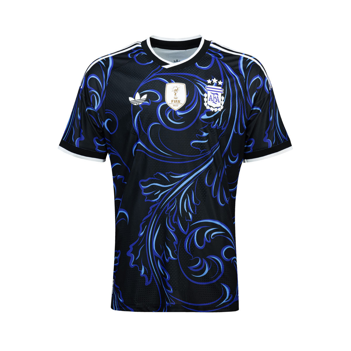 ADIDAS ARGENTINA 2026 AWAY PLAYER JERSEY - BLACK/LUCID BLUE/BLUE BURST