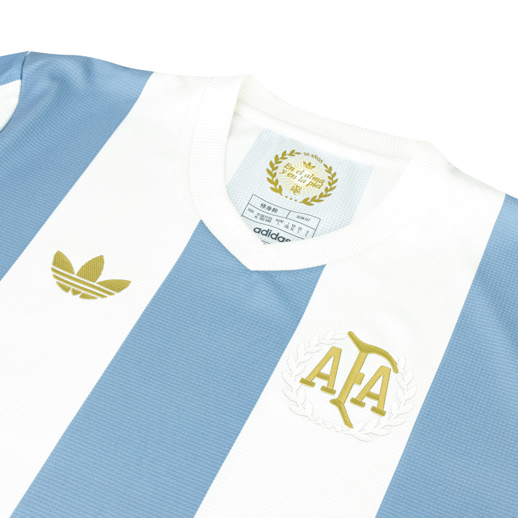 ADIDAS ARGENTINA ANNIVERSARY JERSEY - AMBIENT SKY/CLOUD WHITE