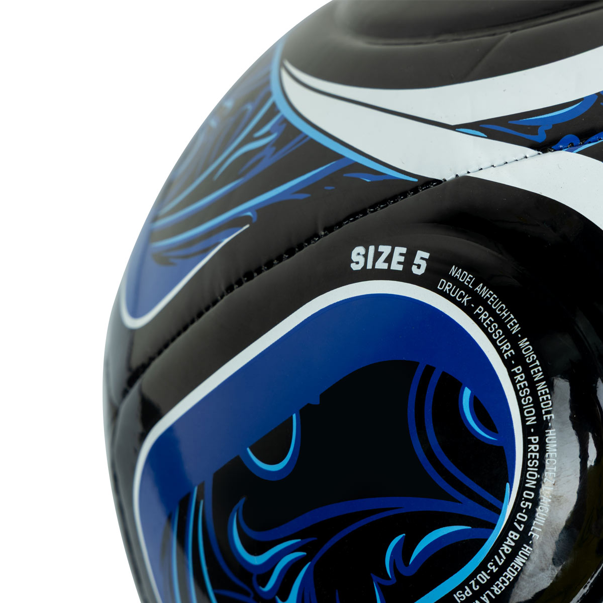 ADIDAS TRIONDA ARGENTINA AWAY CLUB BALL - BLACK/WHITE/LUCID BLUE