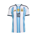 ADIDAS ARGENTINA 2026 HOME REPLICA JERSEY MESSI#10 - WHITE/ICEY BLUE/LIGHT BLUE