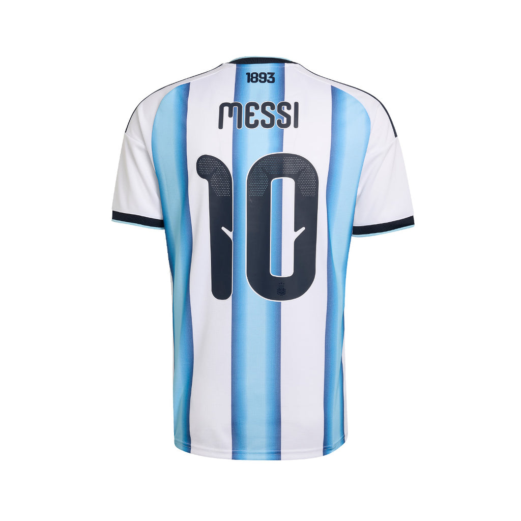 ADIDAS ARGENTINA 2026 HOME REPLICA JERSEY MESSI#10 - WHITE/ICEY BLUE/LIGHT BLUE