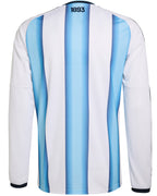 ADIDAS ARGENTINA 2026 HOME REPLICA LONG SLEEVE JERSEY - WHITE/ICEY BLUE/LIGHT BLUE