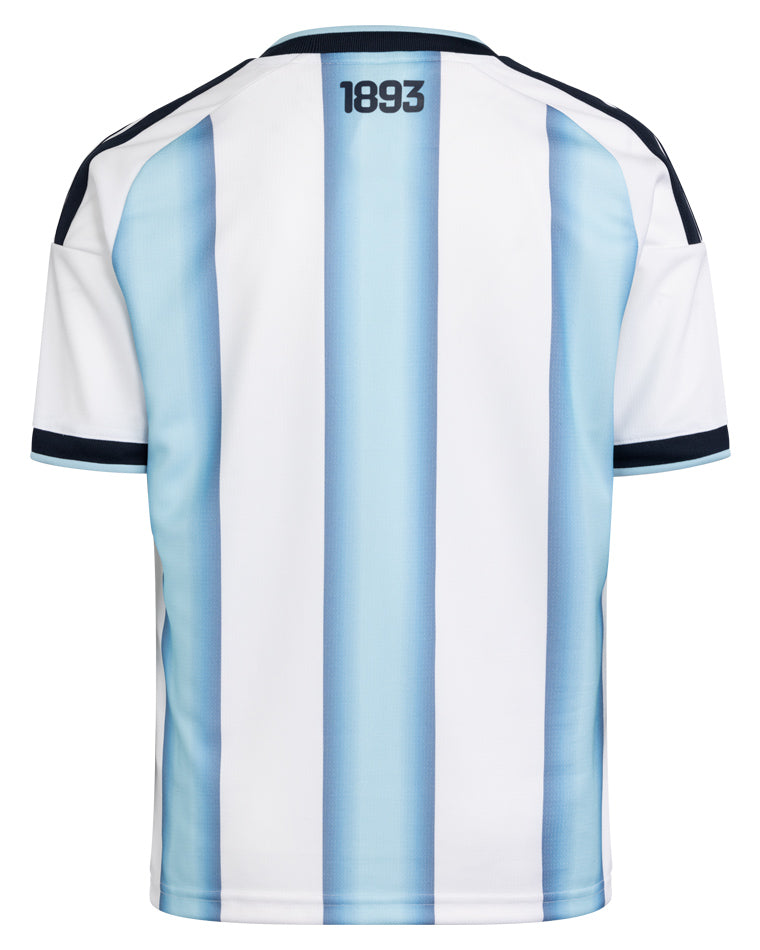 ADIDAS ARGENTINA 2026 HOME KIDS JERSEY - WHITE/ICEY BLUE/LIGHT BLUE