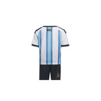 ADIDAS ARGENTINA 2026 HOME MINI JERSEY - WHITE/ICEY BLUE/LIGHT BLUE