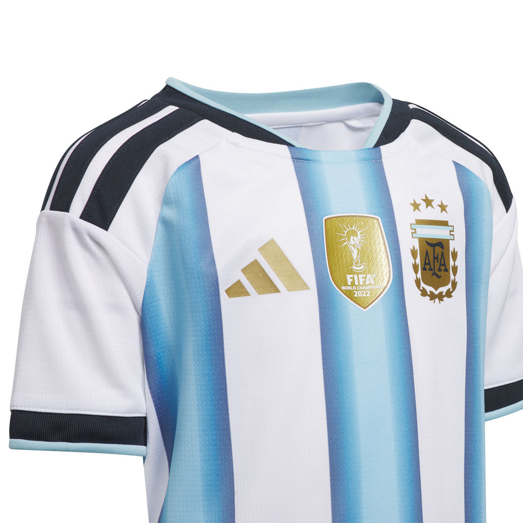 ADIDAS ARGENTINA 2026 HOME MINI JERSEY - WHITE/ICEY BLUE/LIGHT BLUE
