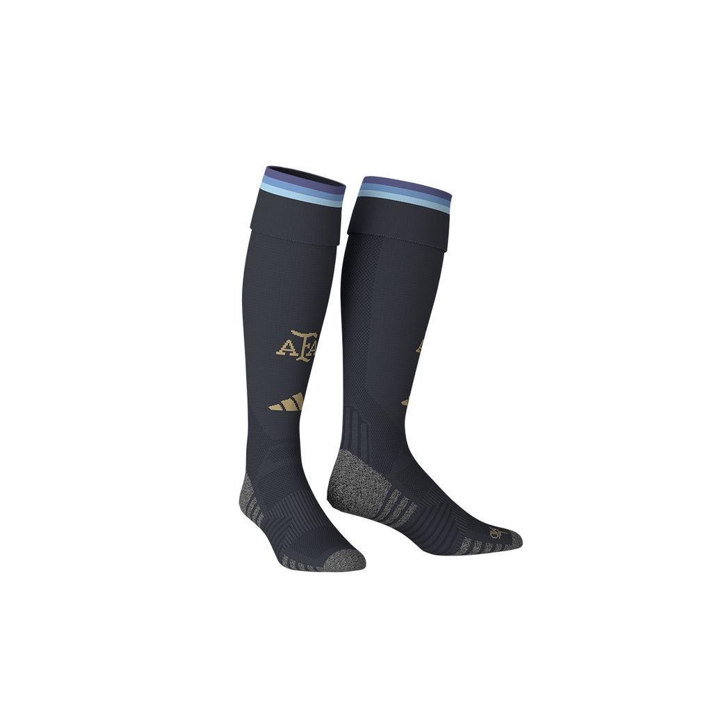 ADIDAS ARGENTINA 2026 HOME SOCKS - NIGHT NAVY/DARK GOLD