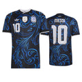 ADIDAS ARGENTINA 2026 AWAY REPLICA JERSEY MESSI#10 - BLACK/LUCID BLUE/BLUE BURST