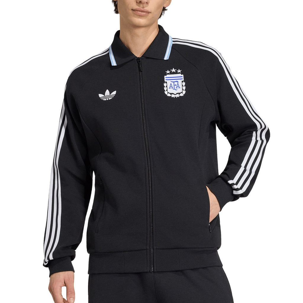 ADIDAS ARGENTINA 2026 AWAY ANTHEM JACKET - BLACK