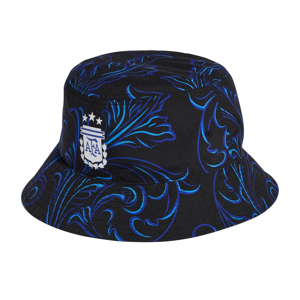 ADIDAS ARGENTINA 2026 BUCKET HAT - BLACK/LUCID BLUE/WHITE