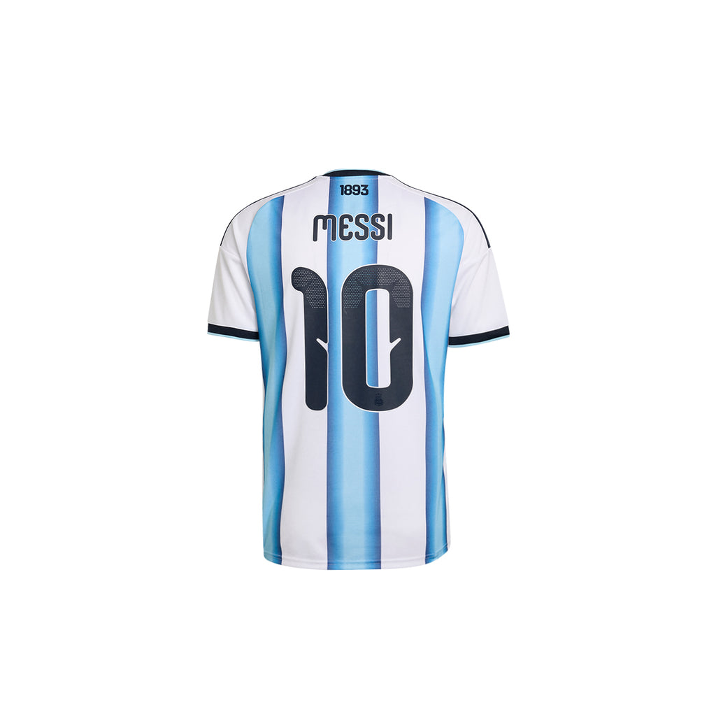 ADIDAS ARGENTINA 2026 HOME KIDS JERSEY MESSI#10 - WHITE/ICEY BLUE/LIGHT BLUE