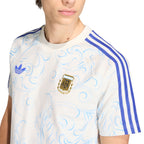 ADIDAS ARGENTINA OG AOP TEE - OFF WHITE