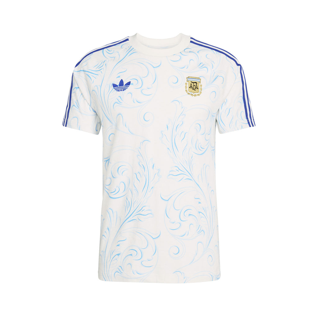 ADIDAS ARGENTINA OG AOP TEE - OFF WHITE