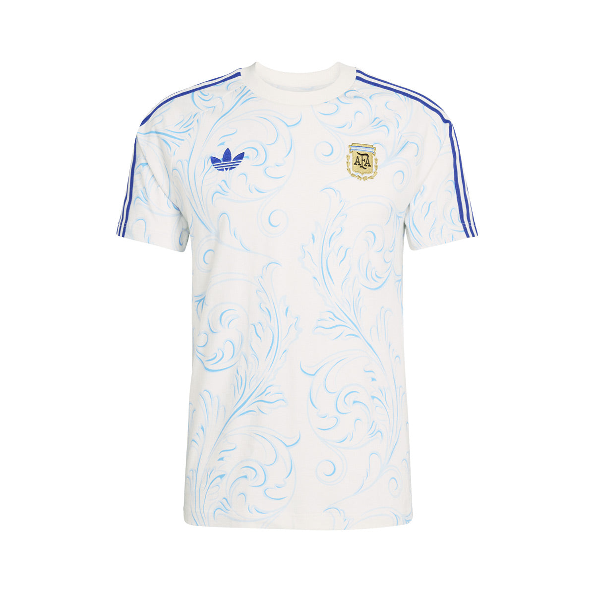 ADIDAS ARGENTINA OG AOP TEE - OFF WHITE