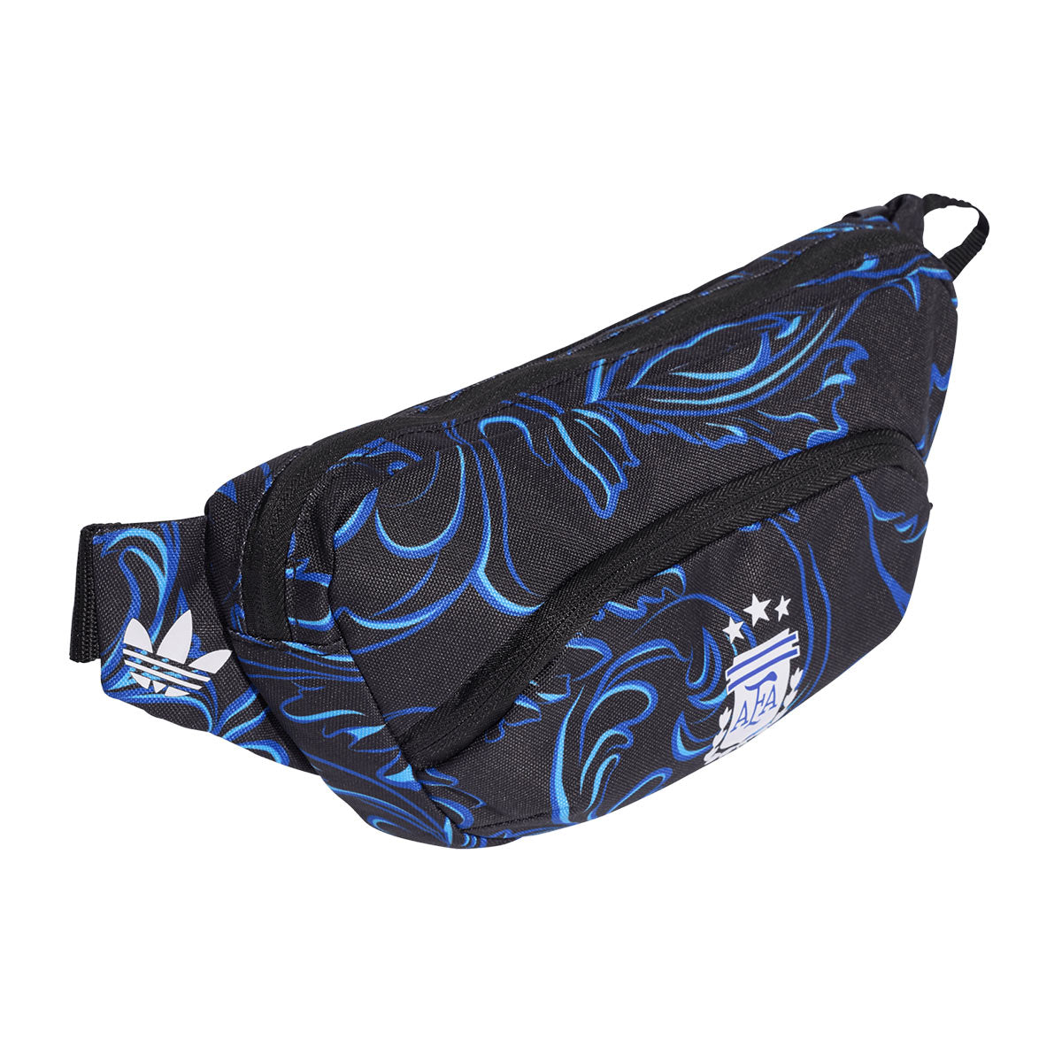 ADIDAS ARGENTINA 2026 WAIST BAG - BLACK/LUCID BLUE