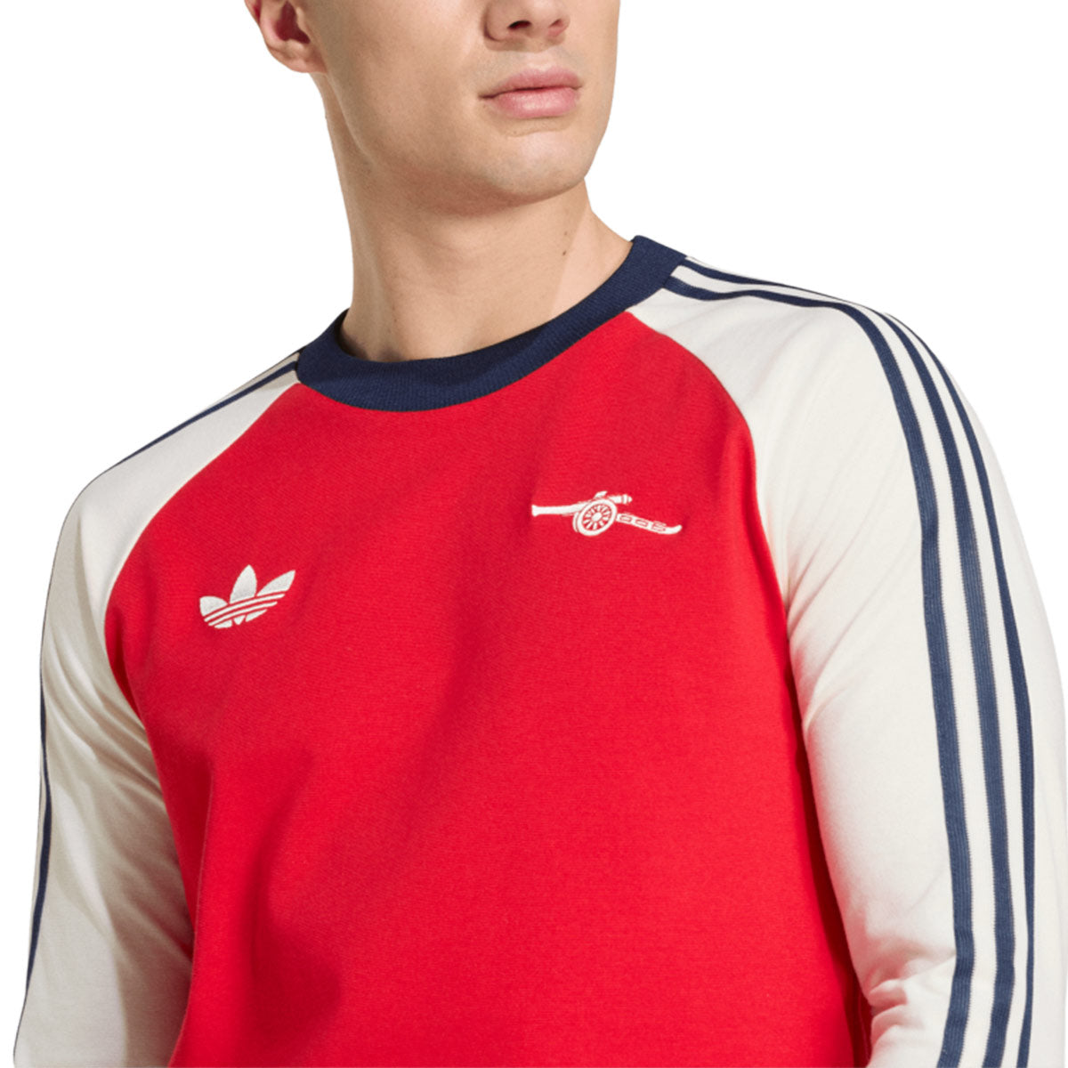 ADIDAS ARSENAL OG LONG SLEEVE TEE - BETTER SCARLET/OFF WHITE