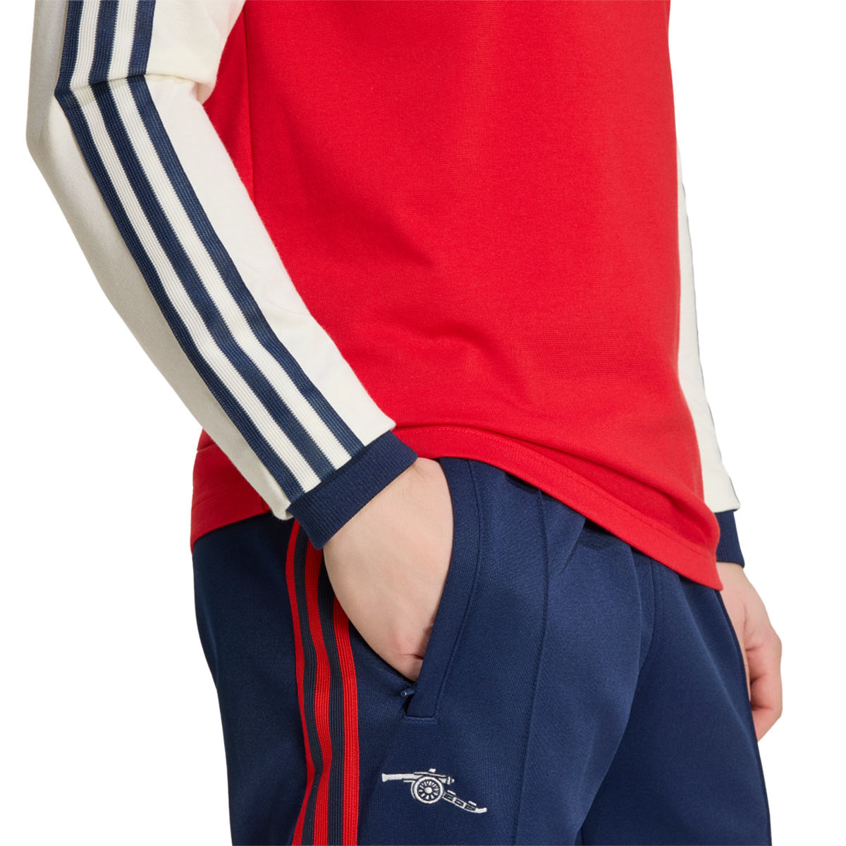 ADIDAS ARSENAL OG LONG SLEEVE TEE - BETTER SCARLET/OFF WHITE