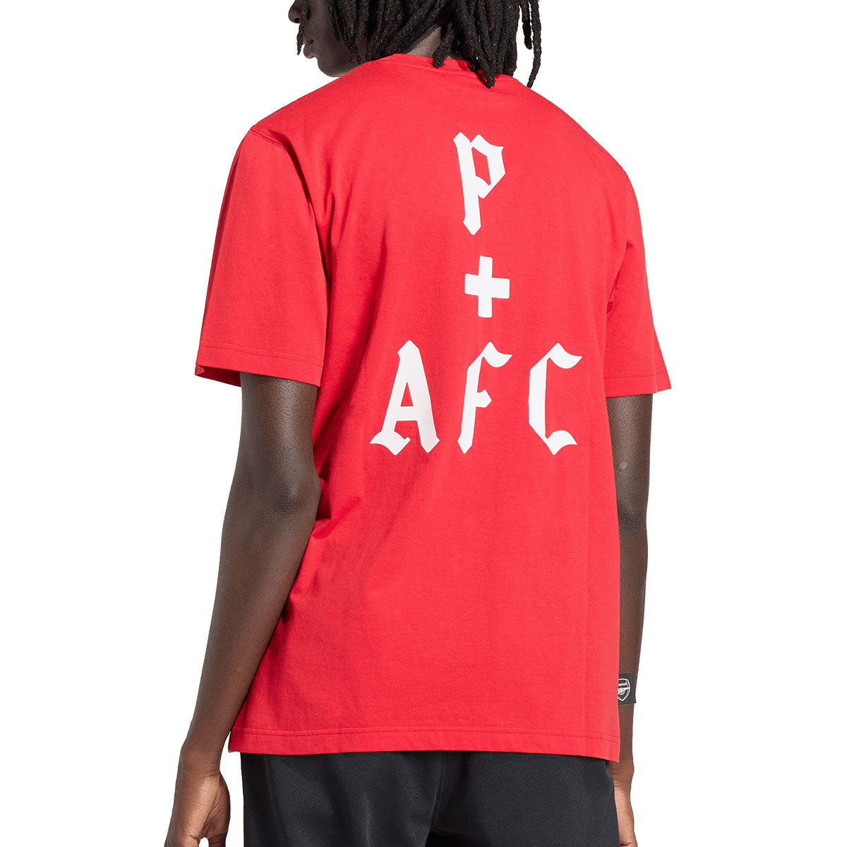 ADIDAS ARSENAL X PLACES+FACES TEE - BETTER SCARLET